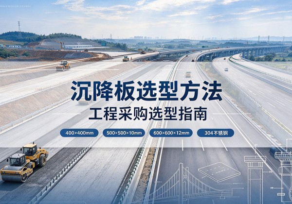 思明沉降板选择方法
