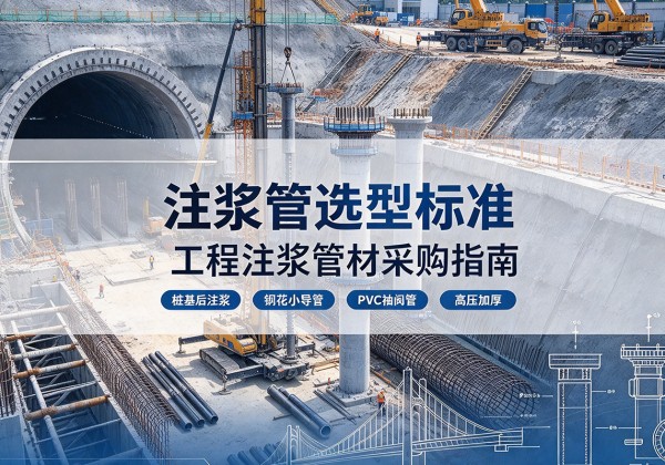 思明注浆管选型标准